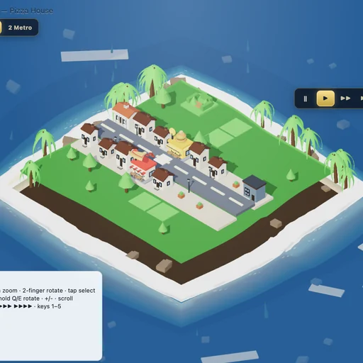 Chain Tycoon city